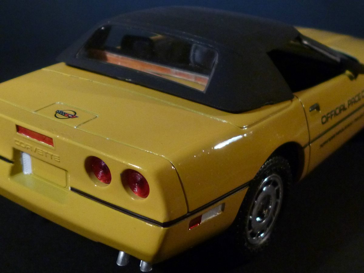 1986 Corvette C4 Official Pace Car - MPC #6213 - Model Cars - Model ...